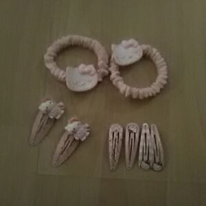 💲1⃣⏩▶▶Hello Kitty Hair Accessories Set